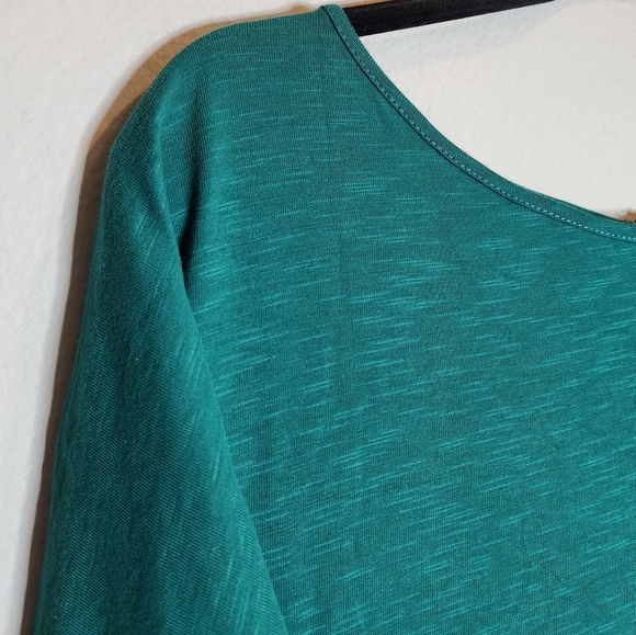 ASOS Green Wideleg Crop Jumper Jumpsuit Cotton Size 10 Stretch Waist - Picture 9 of 12